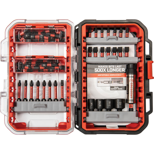 55-Piece VORTEX™ Bit Holding Fastening Set