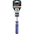 Blue Transparent Striped Philips Screwdriver, #1, Plastic Handle