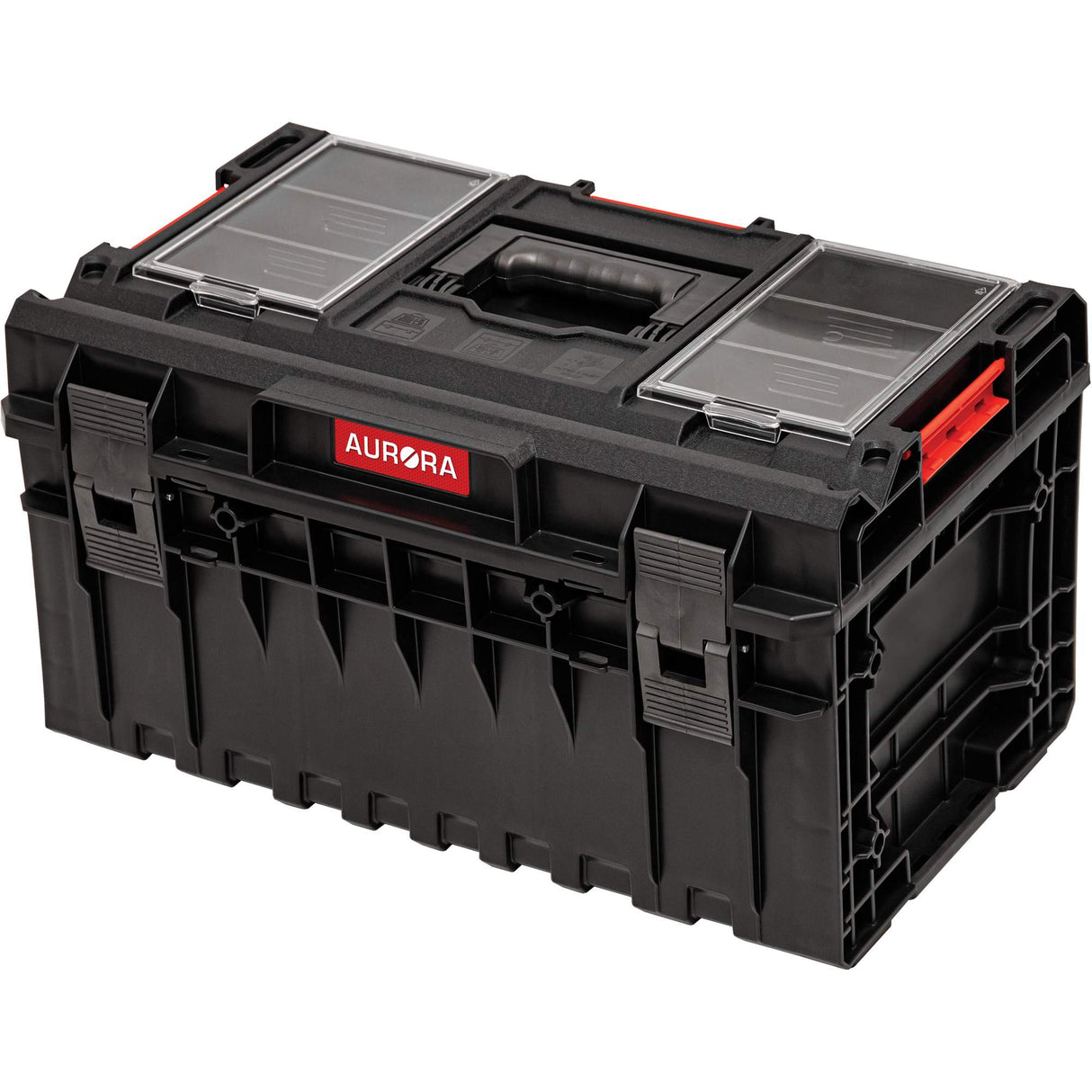 Arx™ Medium Toolbox, 23" x 15-1/5" x 12-3/5", Black