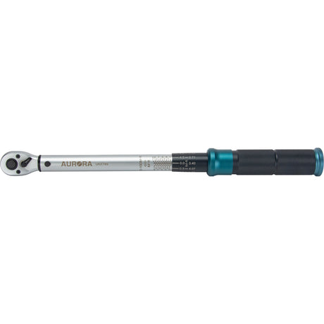 72-Tooth Torque Wrench, Click, 3/8" Square Drive, 10 - 100 ft-lbs.
