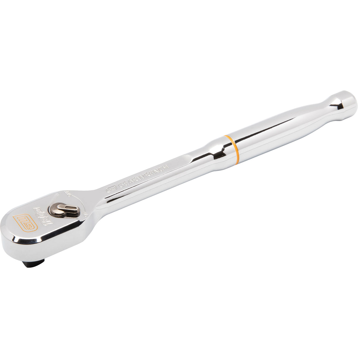 120XP™ Full Polish Chrome Teardrop Ratchet, 3/8" Drive, Ergonomic Handle