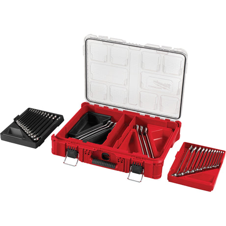 Wrench Set with PackOut™ Organizer, Combination, 30 Pieces, Imperial and Metric
