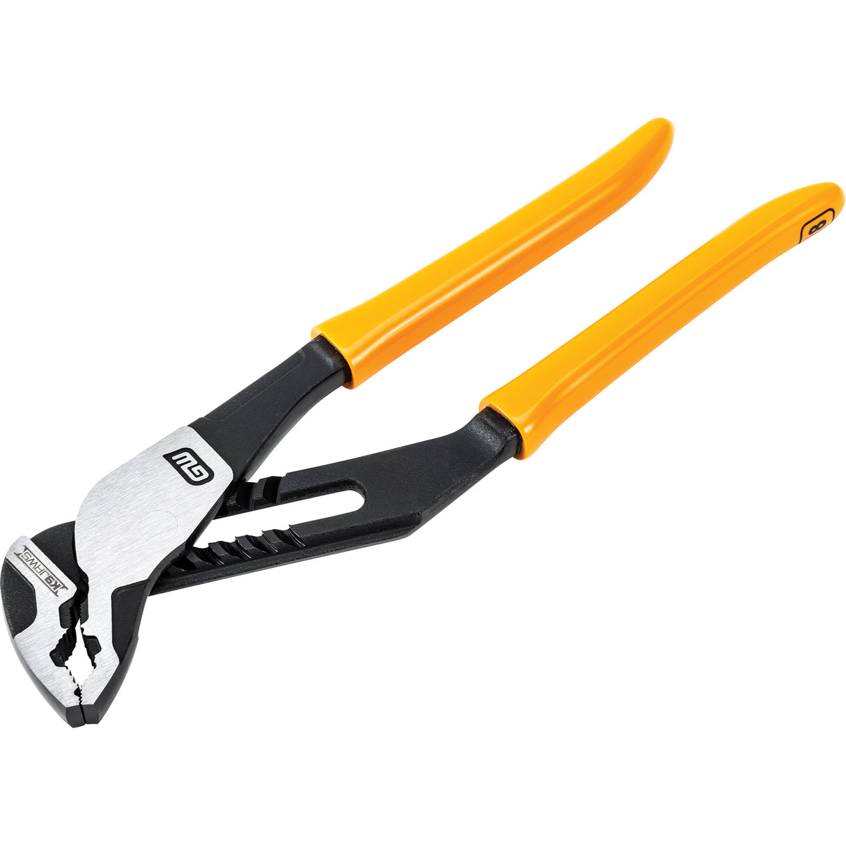 PITBULL K9™ V-Jaw Dipped Handle Tongue & Groove Pliers, 8"