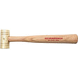 Brass Hammer with Hickory Handle, 1 lbs Head Weight, 11" L
