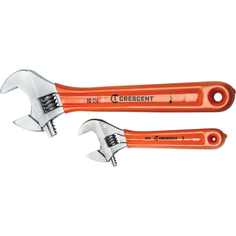 Cushion Grip Wrench Set, Adjustable, 2 Pieces