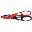 Lightweight Aluminum Tinner Snips, 3" Cut Length, Straight Cut