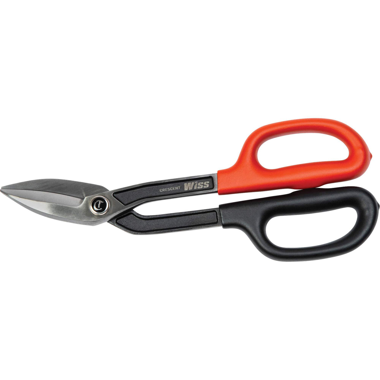 Offset Pattern Tinner Snips, 2" Cut Length, Straight Cut