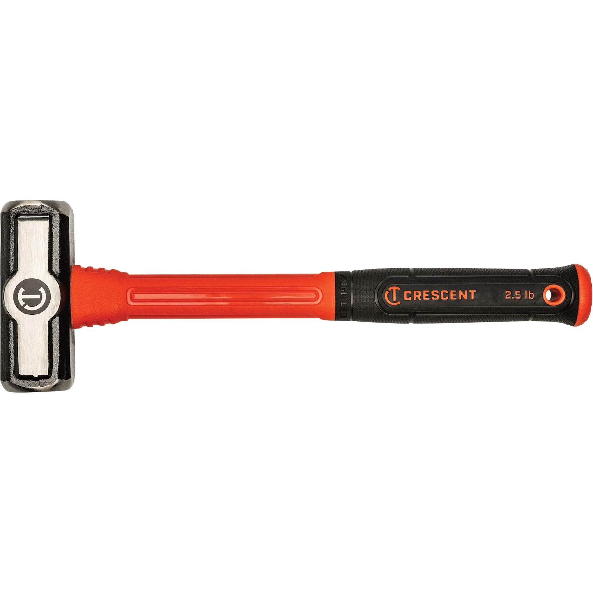 Fiberglass Engineer Hammer, 2.5 lbs Head Weight, 13-1/2" L
