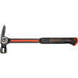 Milled-Face Framing Hammer, 28 oz., Solid Steel Handle, 16" L
