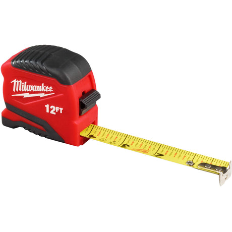 Compact Tape Measure, 13/16" x 12'
