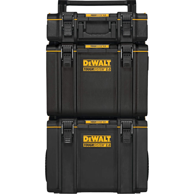 TOUGHSYSTEM® 2.0 Rolling Tower, 24" x 20-2/5" x 34-1/2", Black/Yellow