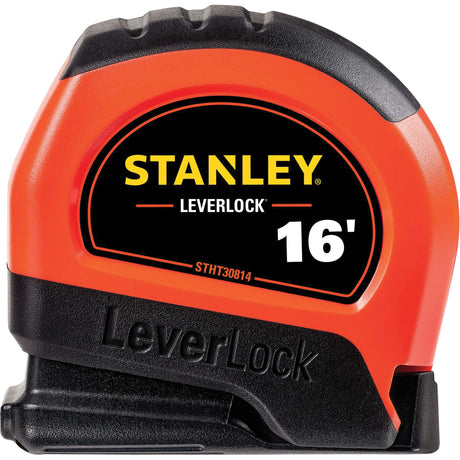 High-Visibility LEVERLOCK® Tape Measure, 16', Imperial Graduations