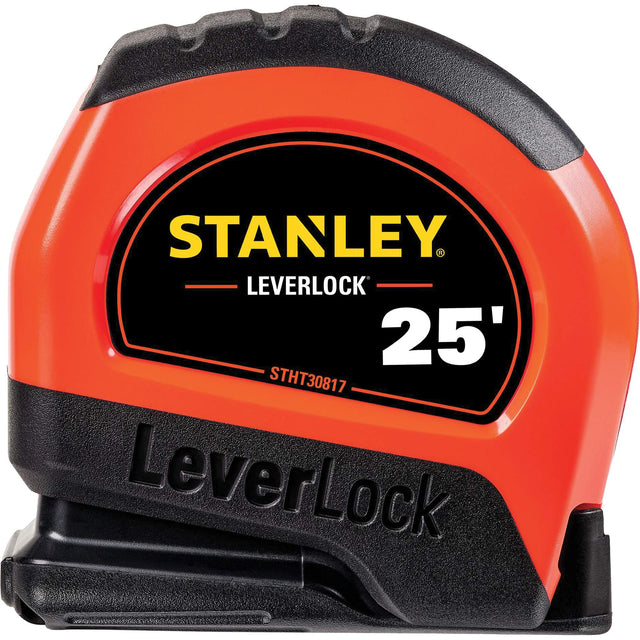 High-Visibility LEVERLOCK® Tape Measure, 25', Imperial Graduations
