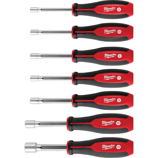 HollowCore™ Nut Driver Set, 7, Magnetic, Metric