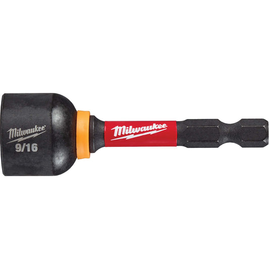 SHOCKWAVE™ Impact Duty™ Magnetic Nut Driver, 9/16" Drive, 2-9/16" L, Magnetic