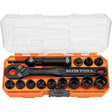 KNECT™ Essential Pass Through Impact Socket Set, 28 Pcs, Impact, 3/8" Drive Size