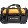 Professional 20" Tool Bag, Nylon, 33 Pockets, Black/Orange