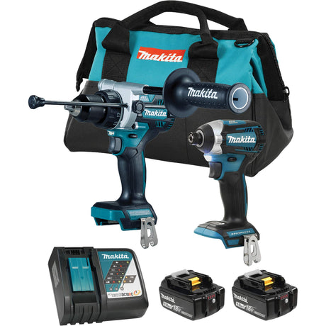 LXT Brushless 2 Tool Combo Kit, Lithium-Ion, 18 V