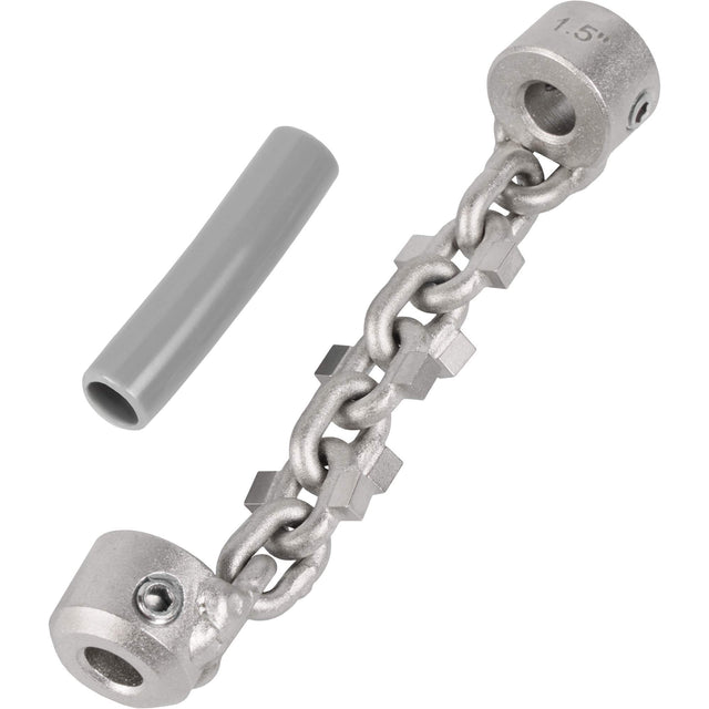 1-1/4" - 1-1/2" Carbide Chain Knocker for 1/4" Chain Snake Cable