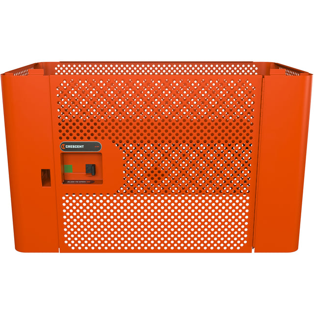RAILWORKS Mesh Security Panel Single Door Lockable Storage