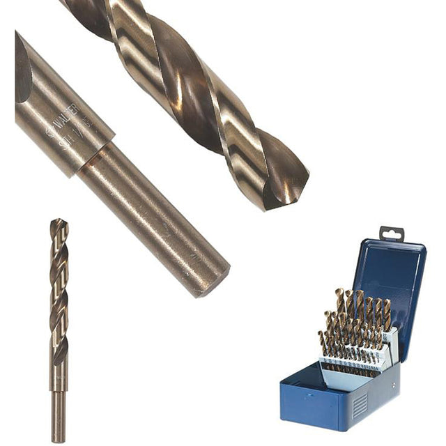 SST+™ Reduced Shank Drill Bit, 5/8", High Speed Steel, 5-3/16" Flute, 135° Point