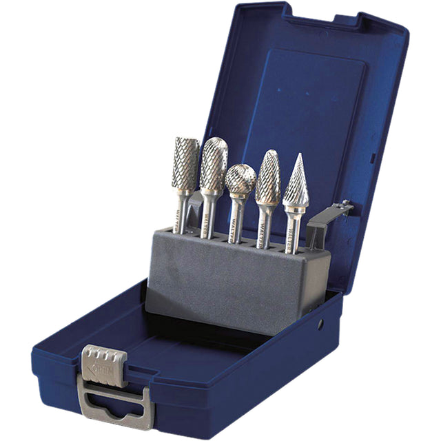 Carbide Burr Production Set, 5 Pieces