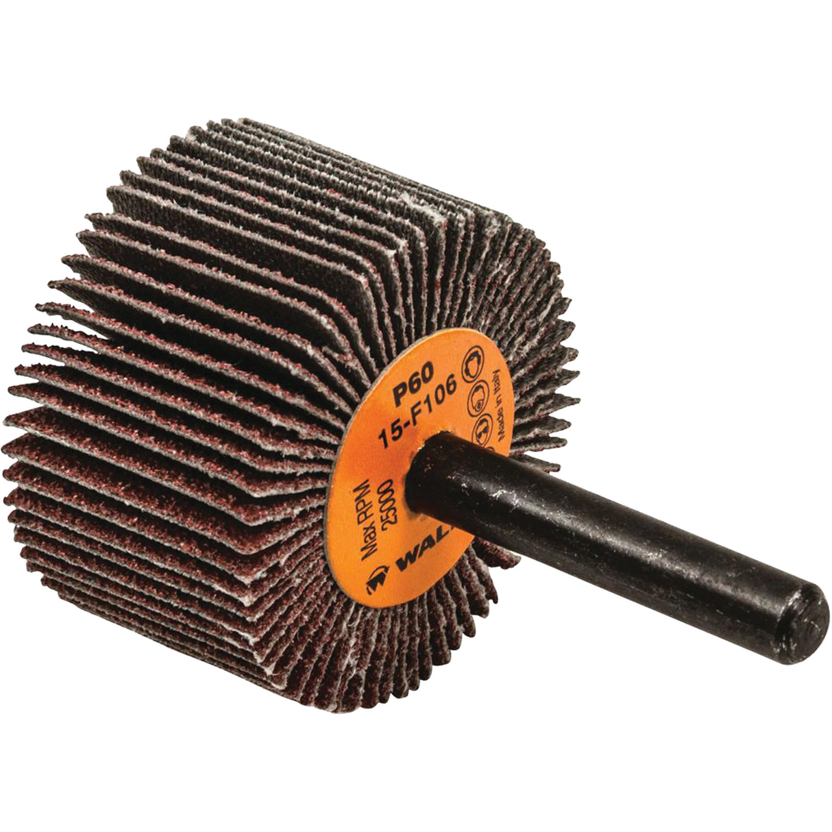 Flap Wheels-Coolcut™ Flap Wheels, Aluminum Oxide, 60 Grit, 1-1/2" x 1" x 1/4"