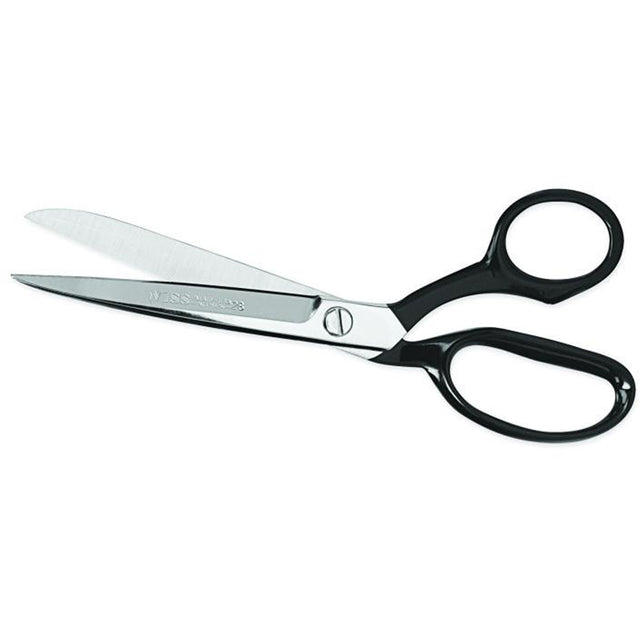 Industrial Dressmaker Shears, 3-3/4" Cut Length, Rings Handle