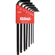 Balldrive L-Style Hex Key Set, 7 Pcs.