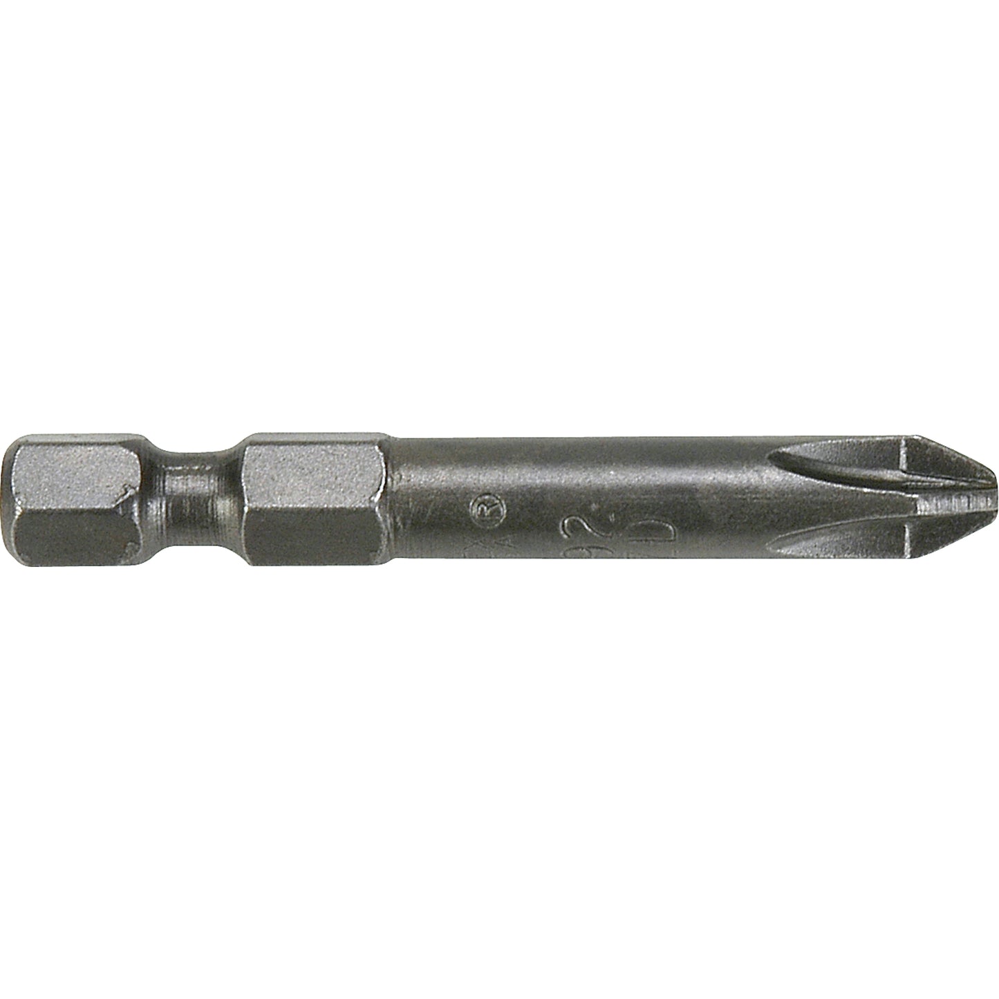 1/4" Posidriv® Power Drive Bits, Pozidriv, #1 Tip, 1/4" Drive Size, 3-1/2" Length