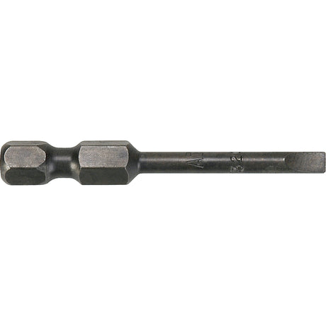 1/4" Slot Power Bits, Slot, 6/32" Tip, 1/4" Drive Size, 3" Length