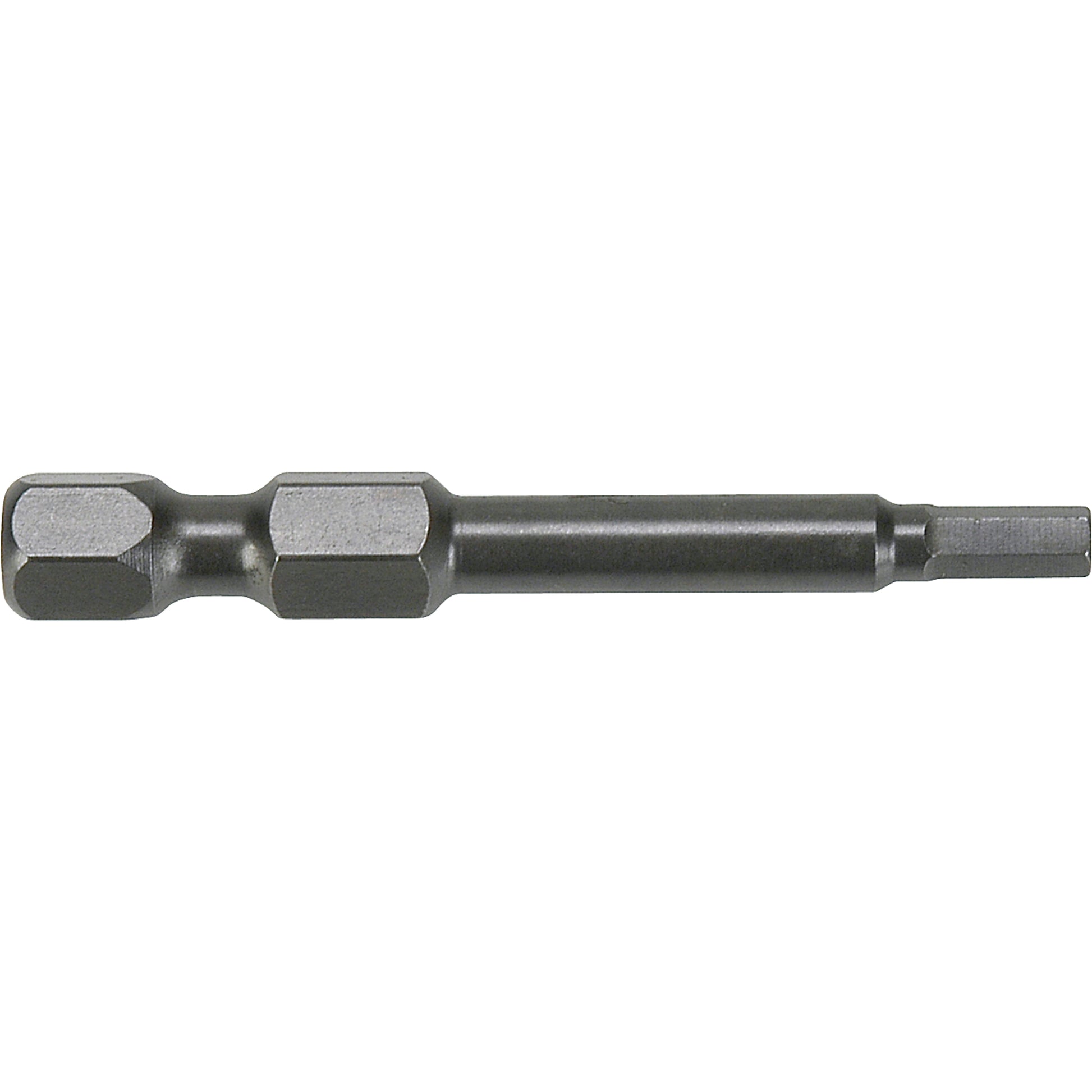 1/4" Metric Hex Power Bits, Hex, 8 mm Tip, 1/4" Drive Size, 1-15/16" Length