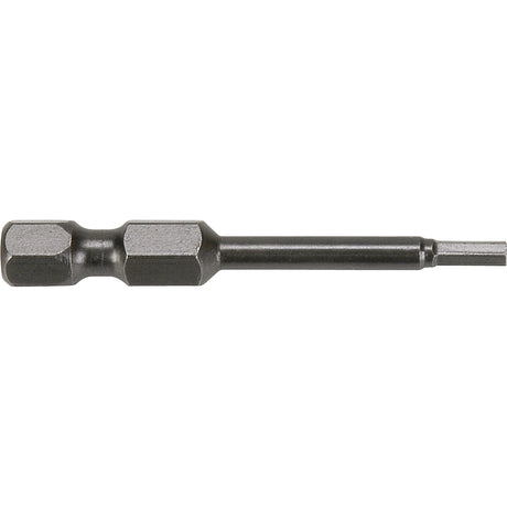 1/4" Sae Hex Power Bits, Hex, 1/8" Tip, 1/4" Drive Size, 1-15/16" Length