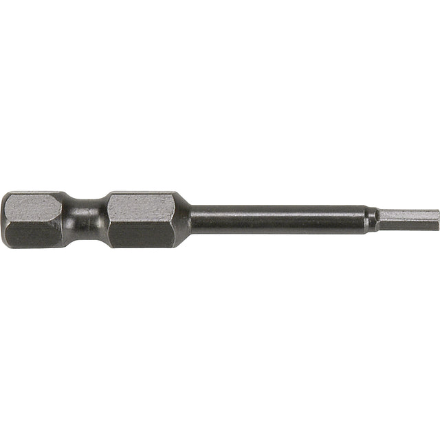 1/4" Sae Hex Power Bits, Hex, 1/8" Tip, 1/4" Drive Size, 1-15/16" Length