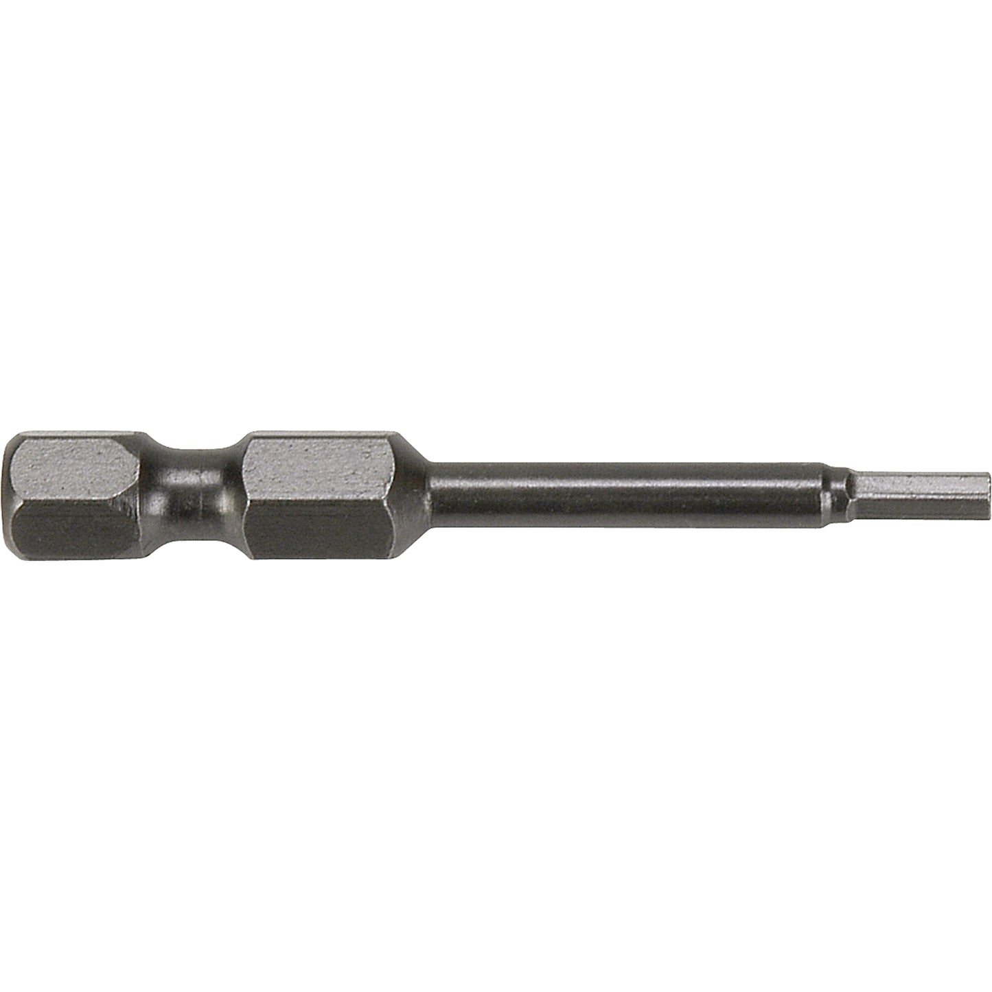 1/4" Sae Hex Power Bits, Hex, 5/32" Tip, 1/4" Drive Size, 3-1/2" Length