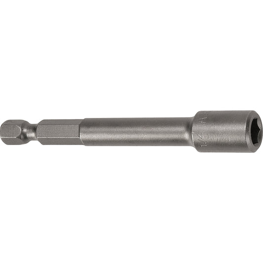 Nutsetter, 5/16" Tip, 1/4" Drive, 6" L, Non-Magnetic