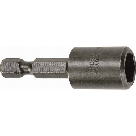 Nutsetter For SAE Sheet Metal Screws, 5/16" Tip, 1/4" Drive, 1-3/4" L, Magnetic