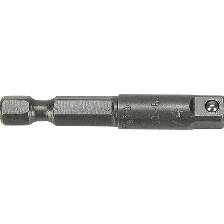 Hex To Male Square Drive Extension, 1/2" Drive Size, 4" L