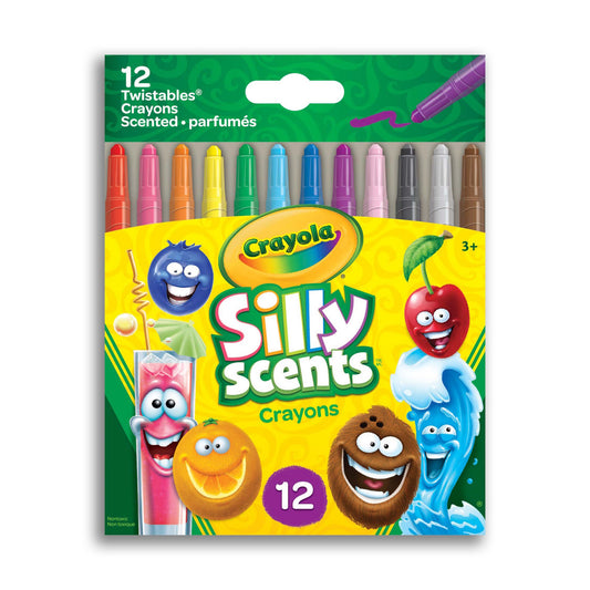 Crayola Silly Scents Mini Twistables Crayons, 12 Count (Case of 12)
