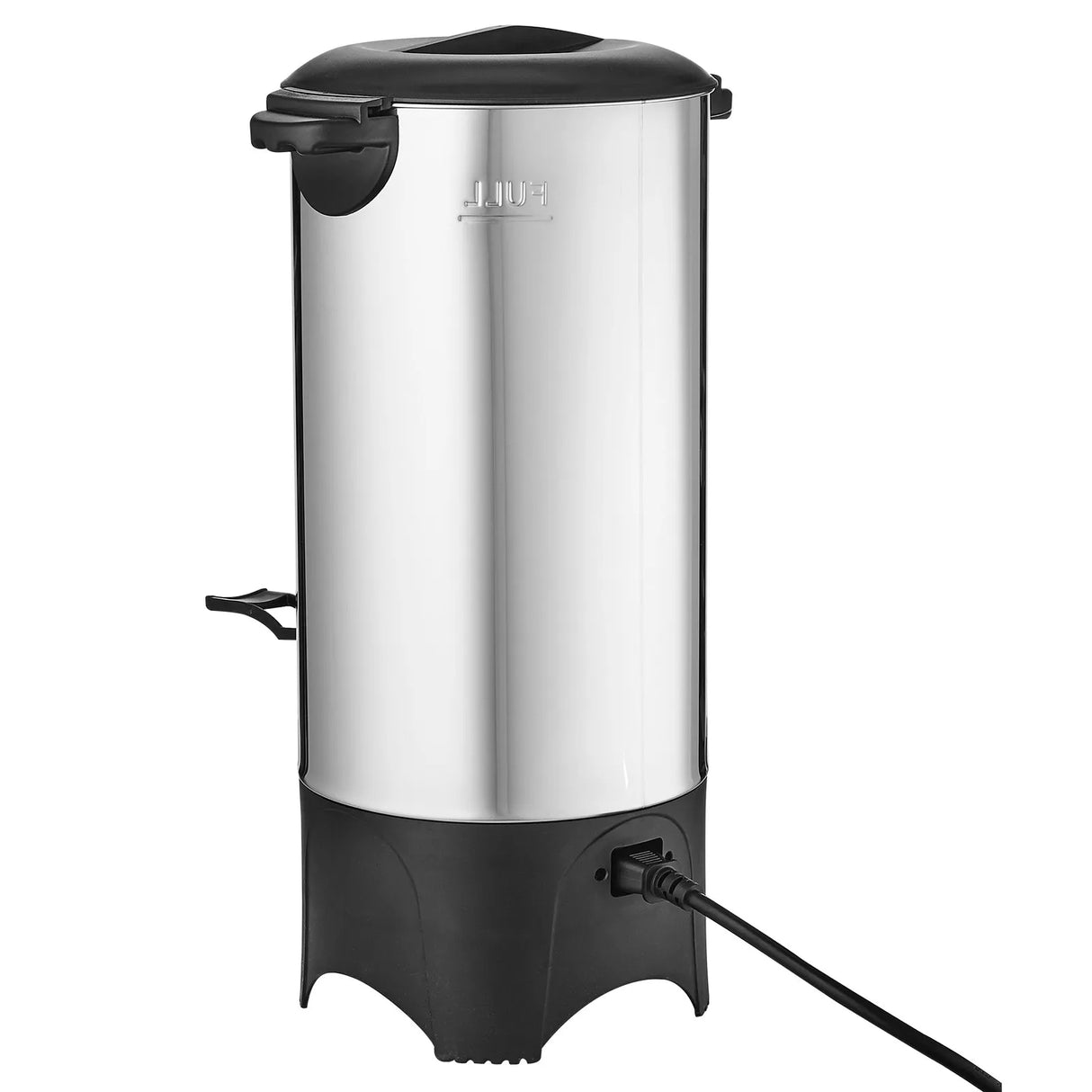VEVOR Commercial Coffee Urn, 50 Cups Stainless Steel Large Coffee Dispenser, 1000W 110V Electric Coffee Maker Urn For Quick Brewing, Hot Water Urn with Detachable Power Cord for Easy Cleaning, Silver VEVOR
