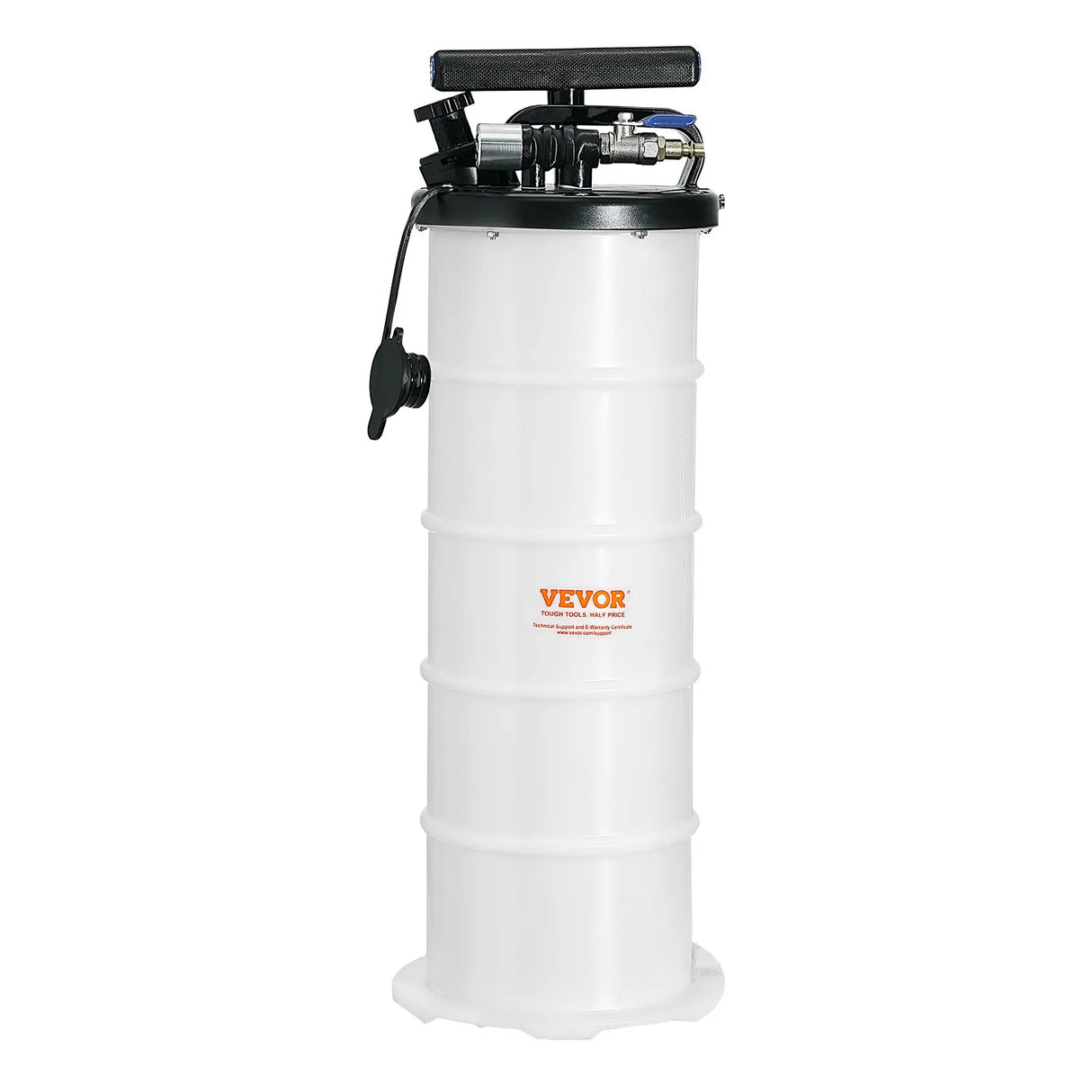 VEVOR Fluid Extractor, 1.74 Gallons (6.5 Liters), Pneumatic/Manual Oil Changer Vacuum Fluid Extractor with Dipstick and Suction Hose, Oil Extractor Change Pump for Automotive Fluids Vacuum Evacuation VEVOR