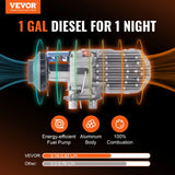 VEVOR 8 KW Diesel Air Heater, Bluetooth App Control All-on-one Diesel Heater with Automatic Altitude Adjustment, Remote Control and LCD, Portable Parking Heater for RV Trailer Camper Van Boat Vevor