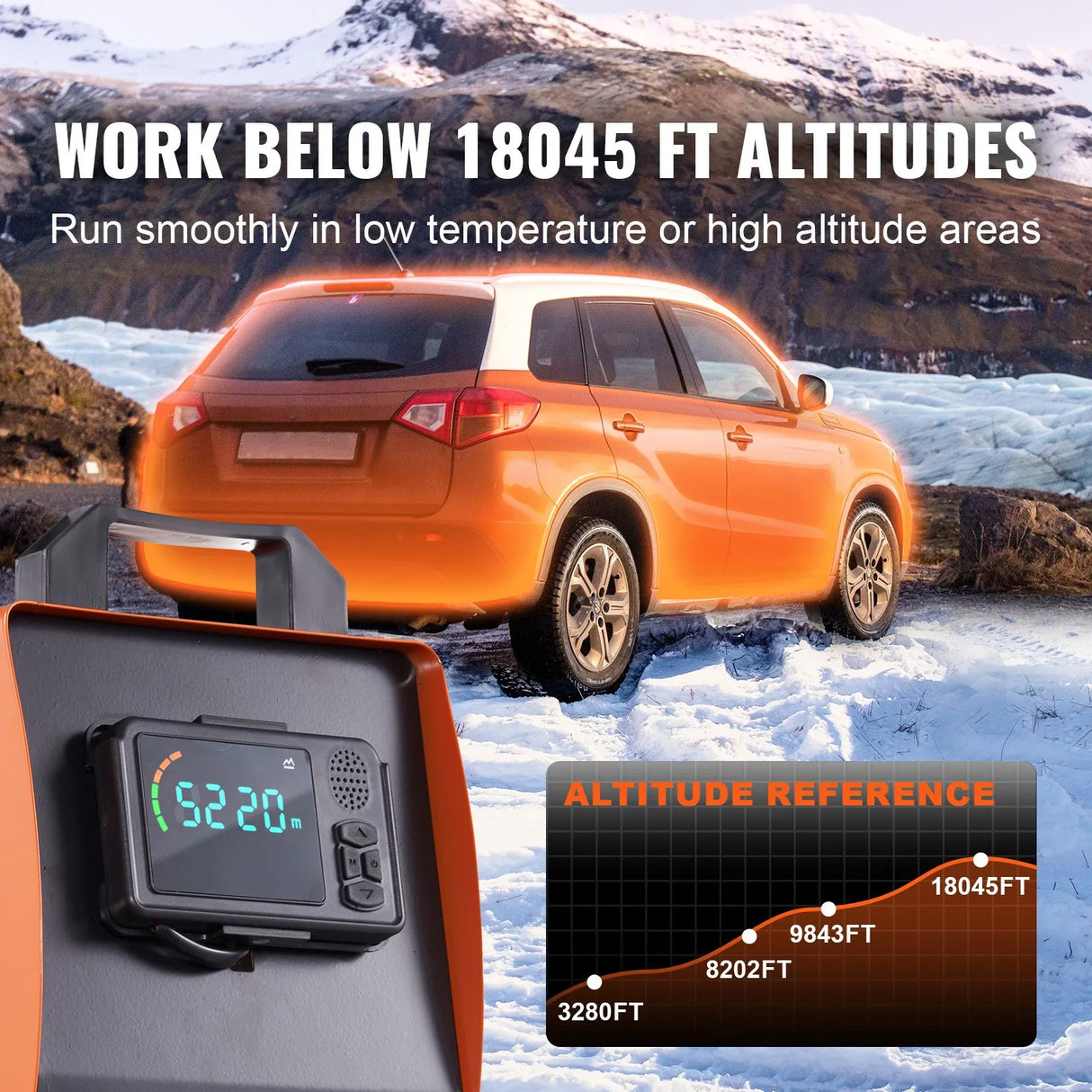 VEVOR 8 KW Diesel Air Heater, Bluetooth App Control All-on-one Diesel Heater with Automatic Altitude Adjustment, Remote Control and LCD, Portable Parking Heater for RV Trailer Camper Van Boat Vevor