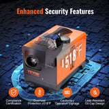 VEVOR 8 KW Diesel Air Heater, Bluetooth App Control All-on-one Diesel Heater with Automatic Altitude Adjustment, Remote Control and LCD, Portable Parking Heater for RV Trailer Camper Van Boat VEVOR