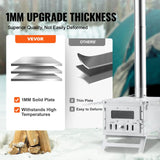 VEVOR Wood Stove, 80 inch, Stainless Steel Camping Tent Stove, Portable Wood Burning Stove with Chimney Pipes & Gloves, 700in³Firebox Hot Tent Stove for Outdoor Cooking and Heating with 8 Pipes VEVOR