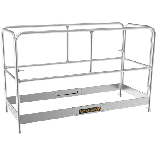 Mobile Work Scaffolding - Maxi Square Aluminum Scaffolding Accessories, Guard Rail, 30" W x 41-1/2" H