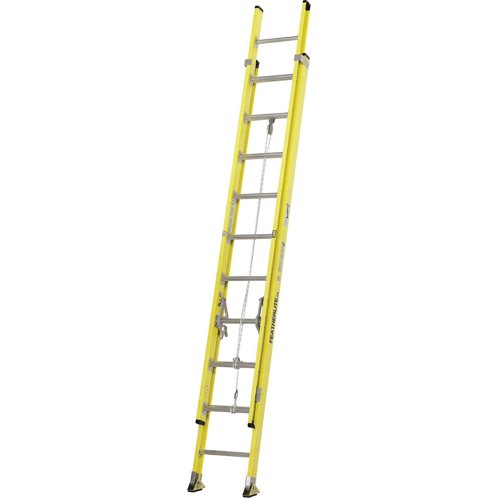 Industrial Extra Heavy-Duty Extension Ladders (9200 Series), 375 lbs. Cap., 13' H, Grade 1AA