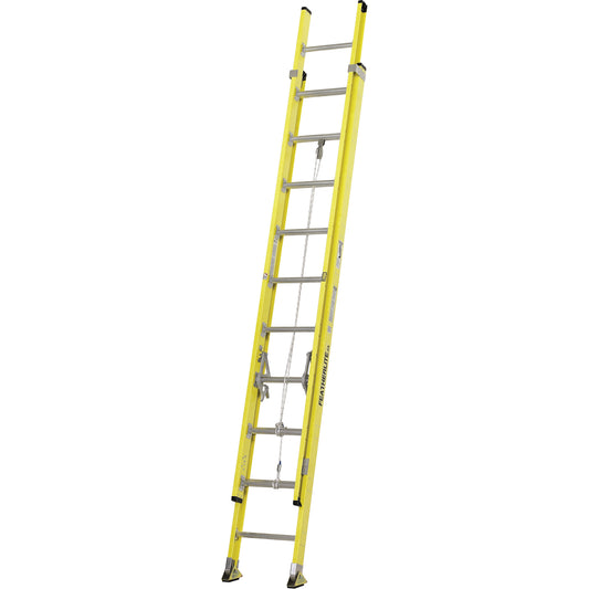 Industrial Extra Heavy-Duty Extension Ladders (9200 Series), 375 lbs. Cap., 13' H, Grade 1AA
