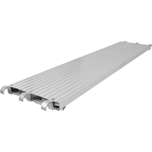 Work Platforms - Aluminum Deck, Aluminum, 10' L x 19" W