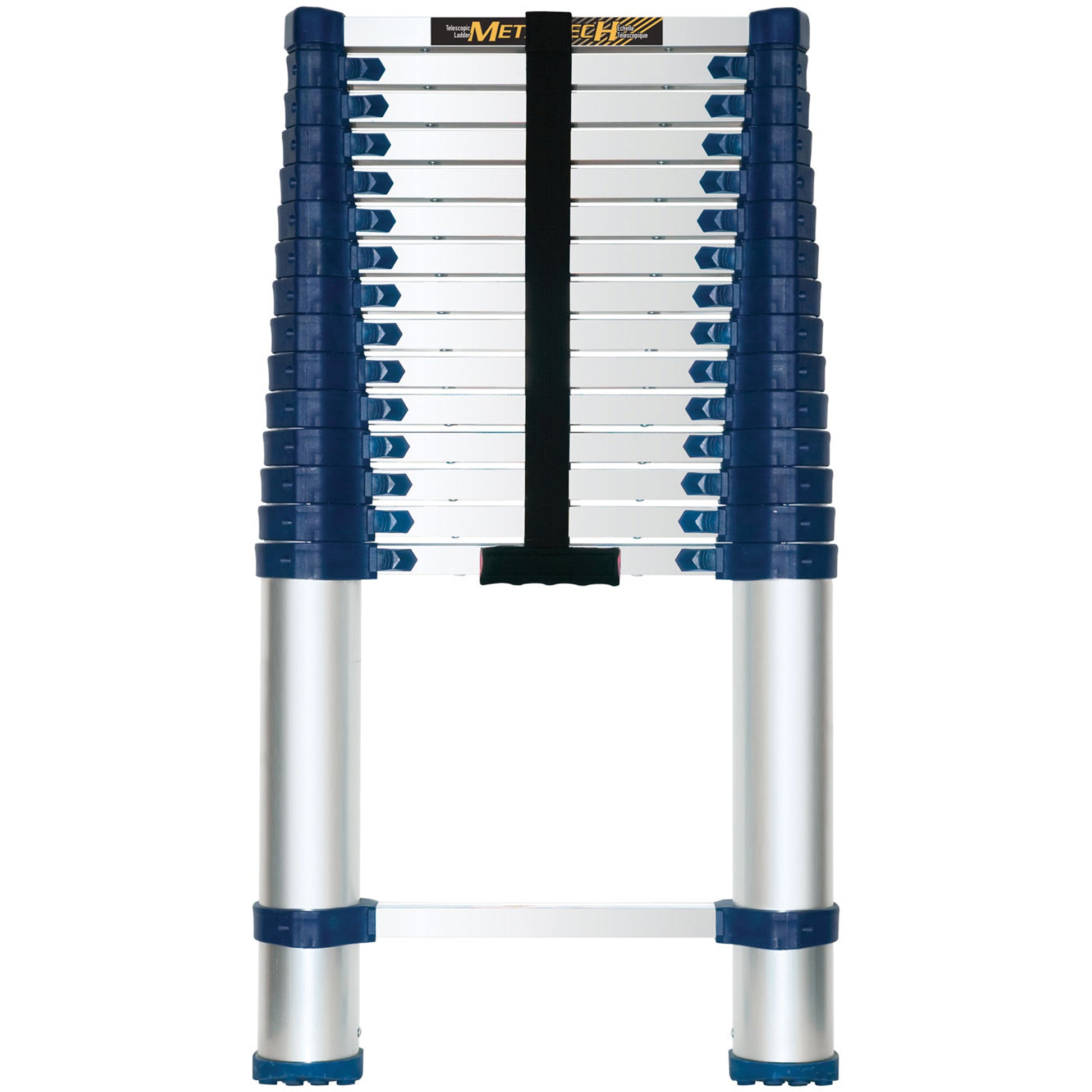 Telescopic Ladder, 3' - 15.5', Aluminum, 250 lbs. Capacity, Type 1